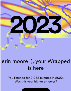 Spotify Wrapped 2023