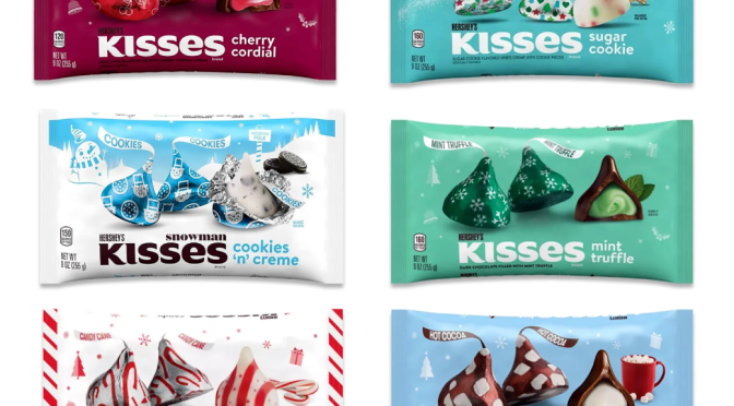 Holiday Hershey’s Kiss flavors ranked