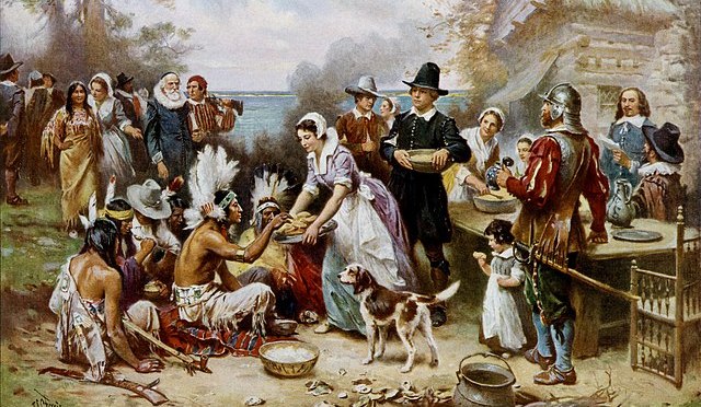 The history of Thanksgiving