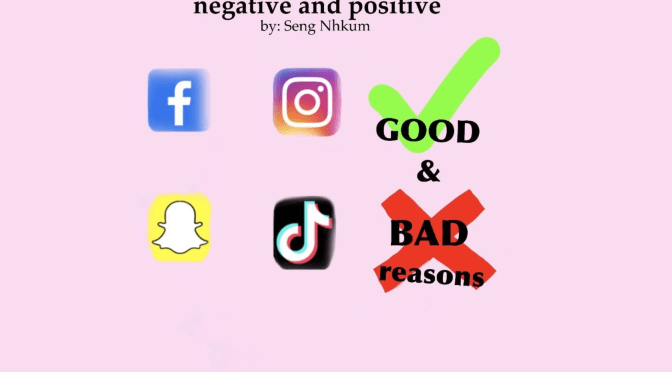 How social media can be negative & positive